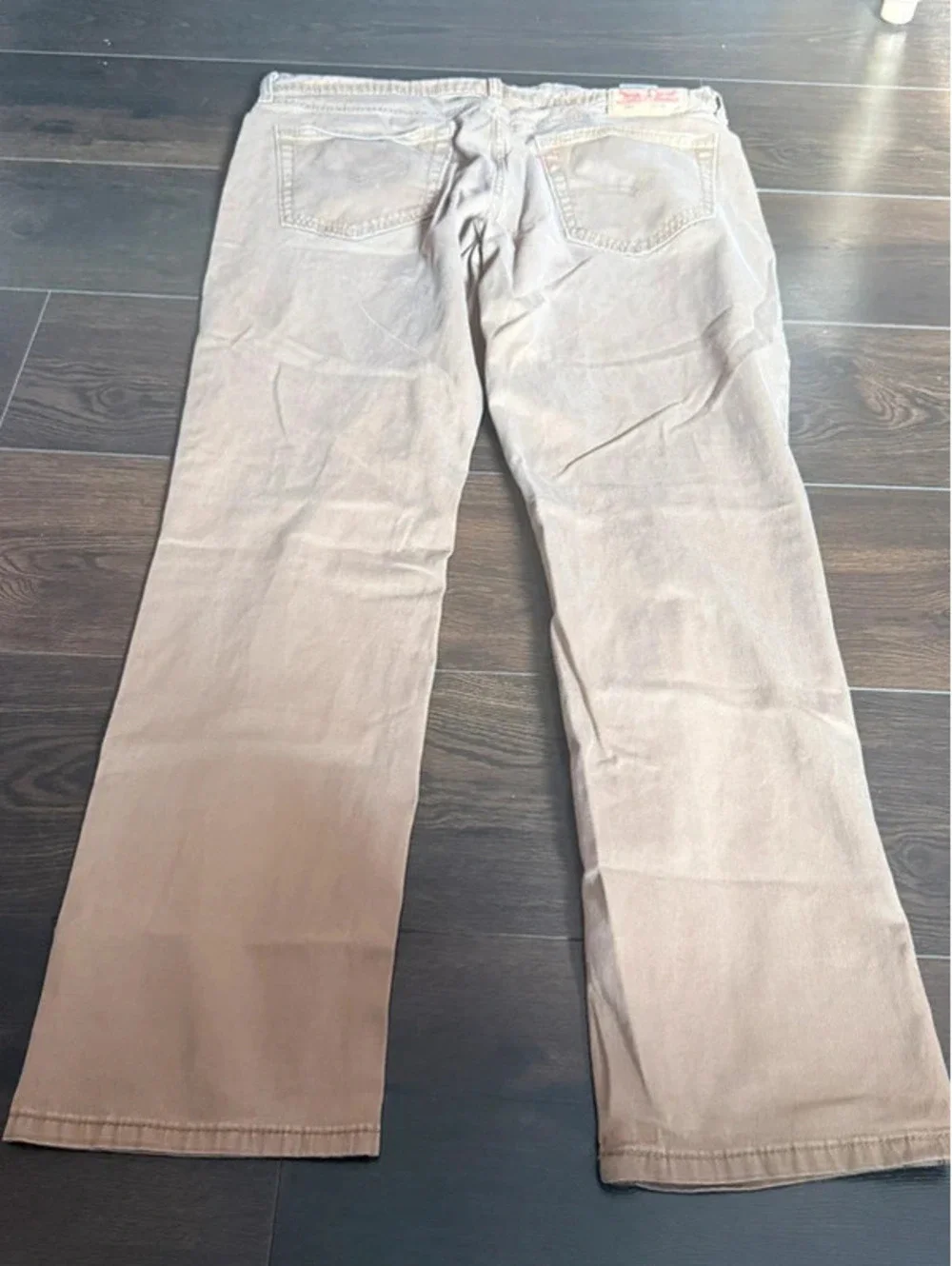 Levi’s 541 Men’s Jeans 36x34 Tan Athletic Taper Denim Pants 223